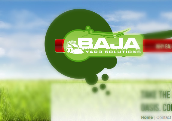 Custom Logo Design for BAJA Yard Solutions - Edmonton Landscaping Company